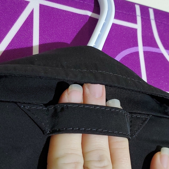 Bugatti Black Trench Coat - Size 44R - Picture 13 of 16